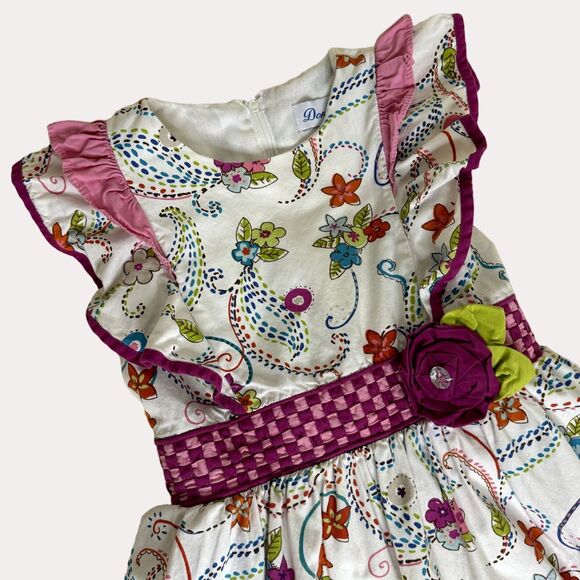 AphOrism Donita Girls Play Sun Dress Bundle of Two 8 bv - Picture 3 of 12